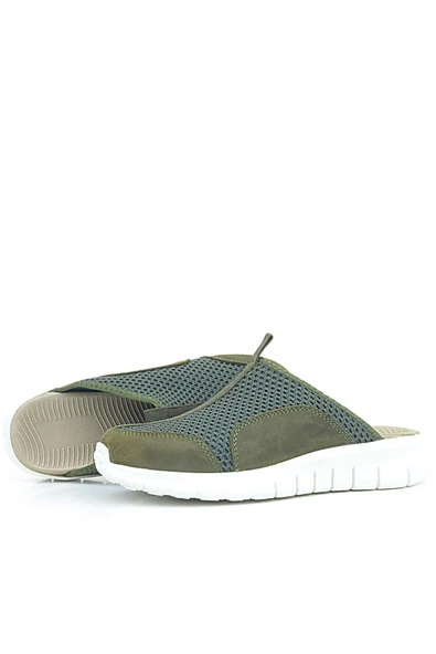 Medikal Haki Yeşil Kum Comfort Tabanlı Spor Terlik - Resim 11