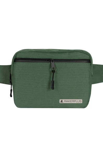 Rakerplus Yeşil Unisex Minimal 21x15x5 cm Bel ve Göğüs Çantası - Resim 2