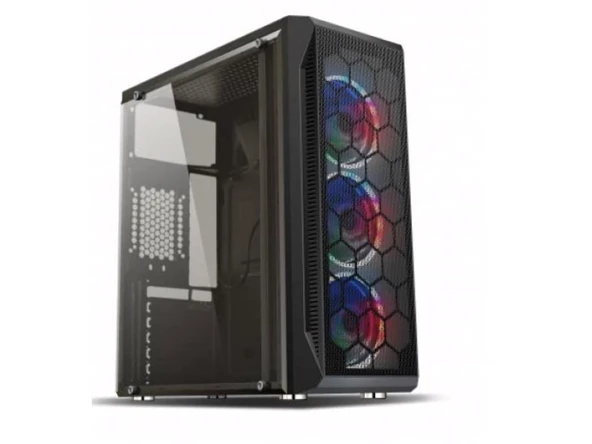 Hiper Zoe | AMD Ryzen 5 5500 | 2 x 8 GB DDR4 | COLORFUL RTX3060 12 GB | 512 GB SSD Oyuncu Kasa