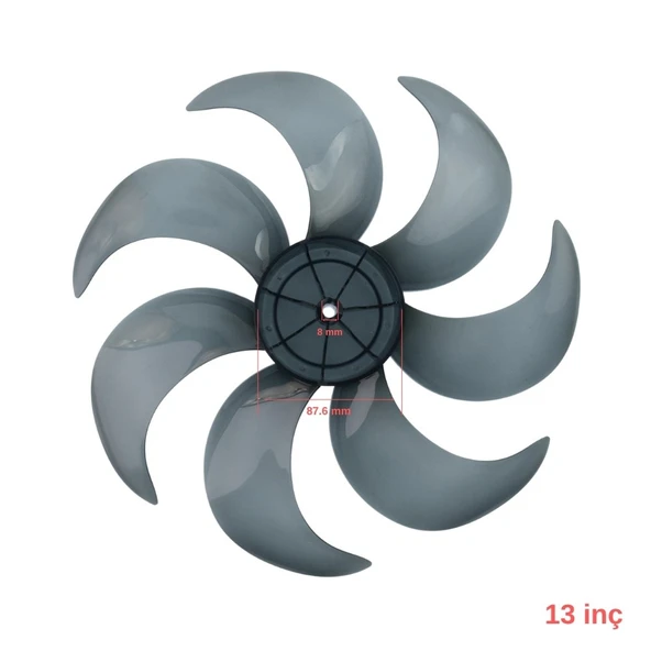 Vantilatör Pervanesi-Sert Malzeme & Güçlü Üfleme - Resim 3