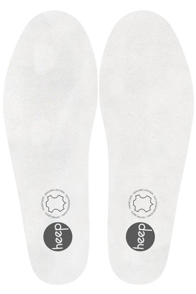 Heep Hakiki Deri Ve Anatomik Beyaz 33-43 Numara Ayakkabı İç Tabanlığı - 2