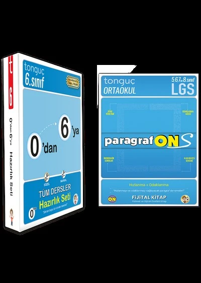 0'dan 6'ya Konu Anlatımlı Soru Bankası Seti-ParagrafONS Paketi ürün görseli