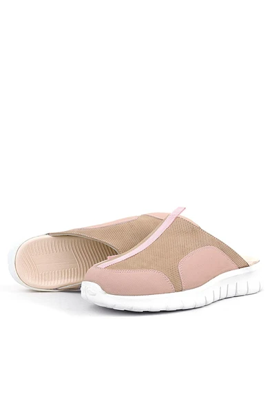 Medikal Hakiki Deri Pudra Comfort Spor Terlik - Resim 5