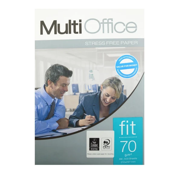 Multi Office Fotokopi Kağıdı 500 LÜ A4 70 GR (stressiz kağıt) (1 PAKET) ürün görseli 1