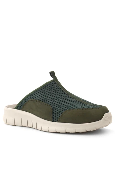 Heep Medikal Haki Yeşil Krem Tabanlı Comfort Spor Terlik - Resim 2