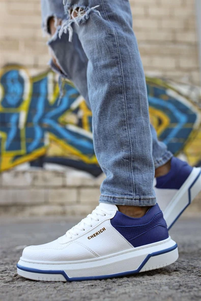 Casual Saks Mavi İpekyol Günlük Erkek Ayakkabı - Resim 2