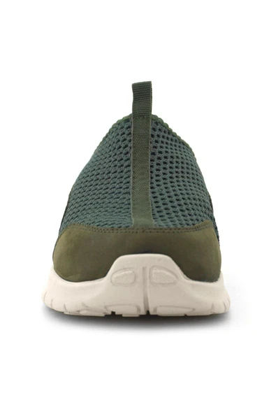 Heep Medikal Haki Yeşil Krem Tabanlı Comfort Spor Terlik - Resim 4