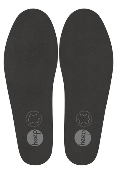 Heep Hakiki Deri Ve Anatomik Gri 35-45 Numara Ayakkabı İç Tabanlığı - 2