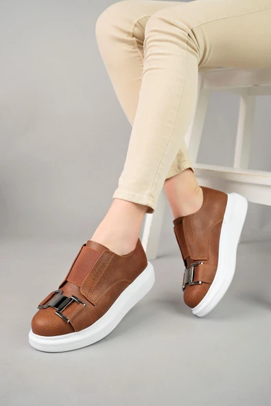 Taba Casual Kadın Ayakkabı - Resim 2