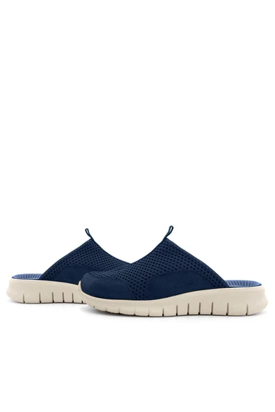 Heep Medikal Lacivert Krem Tabanlı Comfort Spor Terlik - Resim 8