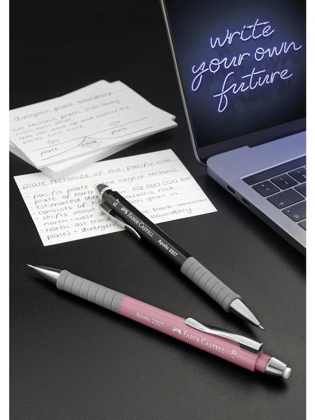 Faber-Castell Apollo Basmalı Kurşun Kalem Rose Shadows, 0,7 mm (232711) - 3