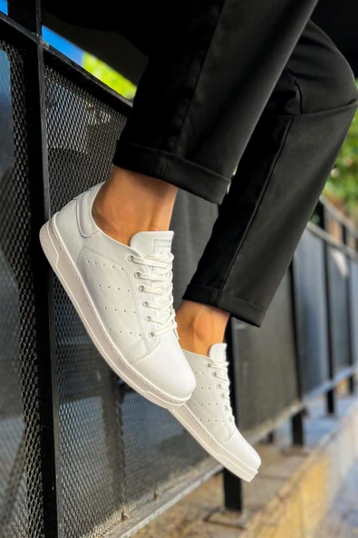 Erkek Beyaz Sneaker Ayakkabı ürün görseli