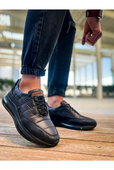 CH179 Siyah Erkek Spor Ayakkabı ürün görseli