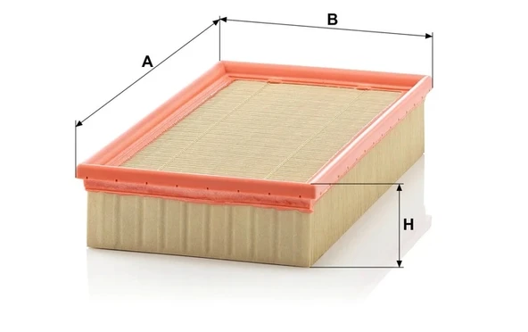 C 31 144 - Hava filtresi -  MANN FILTER - Resim 2
