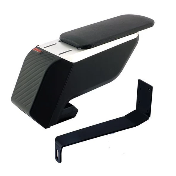 Hyundai İ20 2012 Premium HQ Lüks Delmesiz Çelik Ayaklı Siyah Kolçak ürün görseli