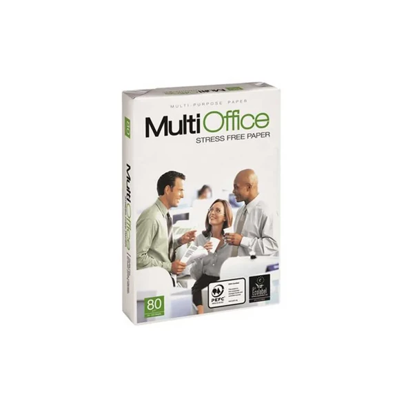 Multi Office Fotokopi Kağıdı 500 LÜ A4 80 GR (stressiz kağıt) (1 PAKET)