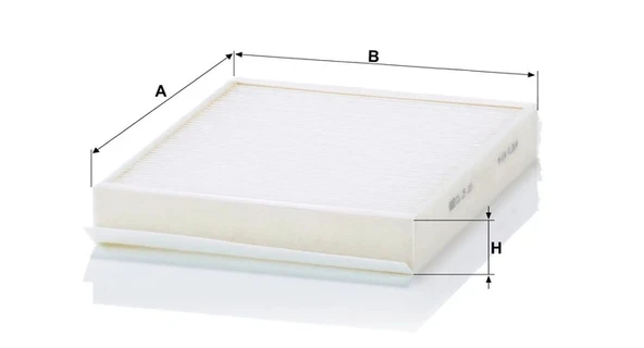 CU 25 027 - Kabin hava filtresi -  MANN FILTER - Resim 2