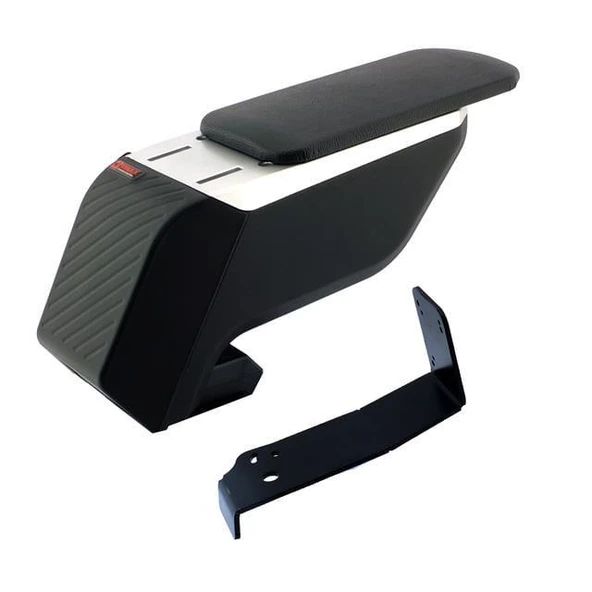 Fiat Doblo 1 Safeline 2007 Premium HQ Lüks Delmesiz Çelik Ayaklı Gri-Siyah Kolçak ürün görseli 1