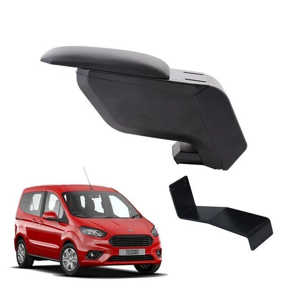 Courier 2016 Camlı Van Delmesiz Çelik Ayaklı Siyah Kolçak Kol Dayama ürün görseli