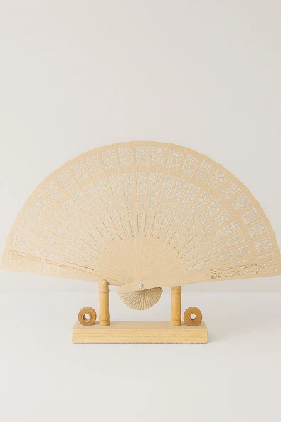 Dekoratif Bambu Yelpaze (2)