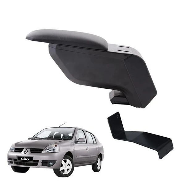 Renault Symbol 2005 Delmesiz Çelik Ayaklı Siyah Kolçak Kol Dayama ürün görseli