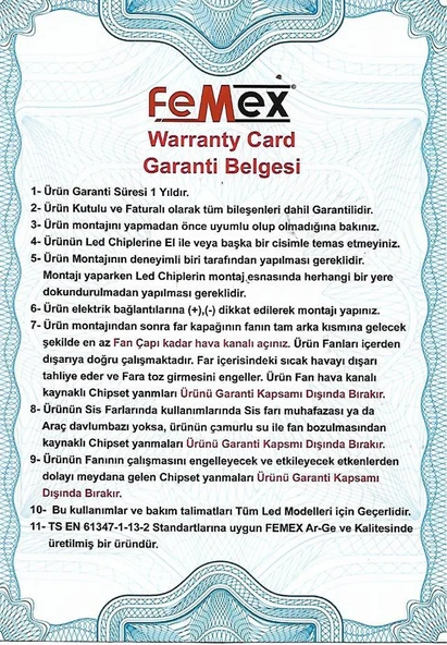 Peugeot Rifter 2018-2025 Kısa Far Mini Cosmo Beyaz H7 Mini Led Xenon Şimşek Etkili 15000 Lümen - Resim 5