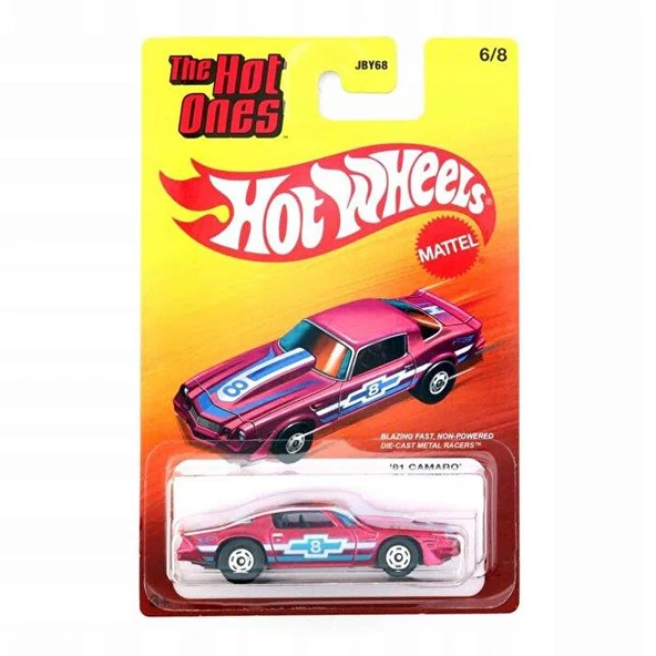 Hot Wheels The Hot Ones Arabalar 81 Camaro JBY68 JBY74 ürün görseli