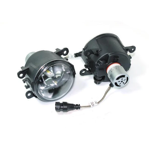 Mitsubishi Almera 2005 Buz Mavisi Led Xenon Sis Farı Seti - Resim 2