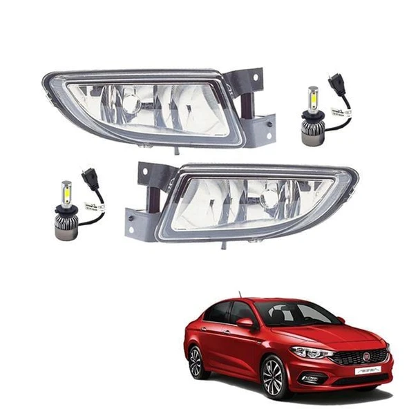 Fiat Egea Sedan 2015 Sis Farı Takımı Led Xenon Set ürün görseli 1