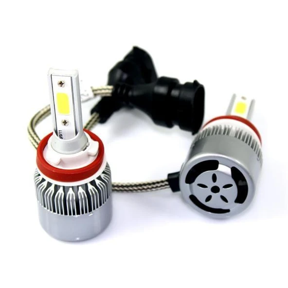 Peugeot 107 2011 Beyaz Led Xenon Sis Farı Seti - Resim 3