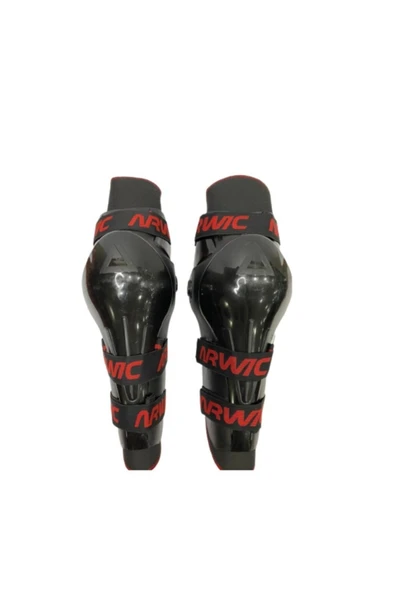 Motosiklet Dizlik Takımı Mafsallı Siyah Arwic - 2