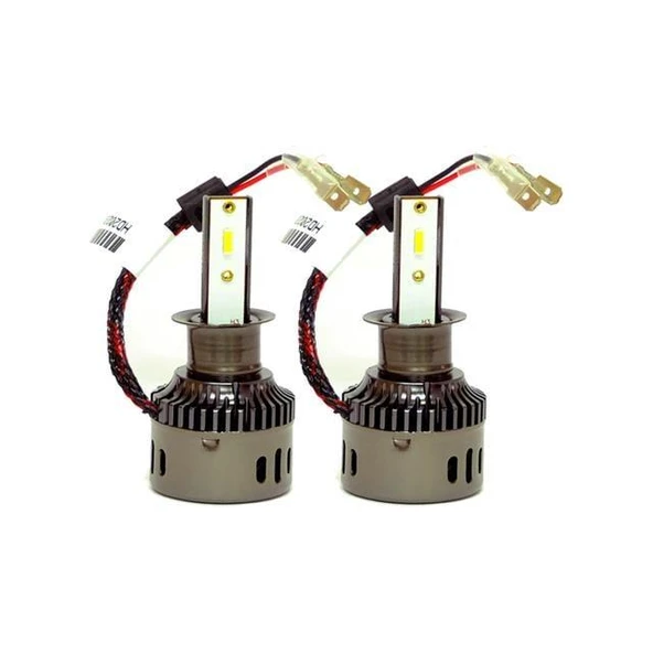 Wise Beyaz H3 Mini Led Xenon Şimşek Etkili 12000 Lümen ürün görseli 1