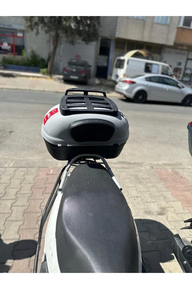 Nardo Gri 46 Sırt Dayamalı Motosiklet Arka Çantası - 3