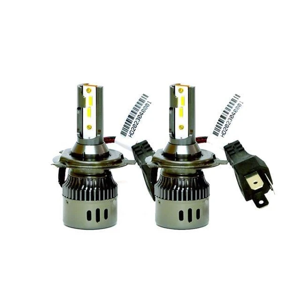 Wise Beyaz H4 Mini Led Xenon Şimşek Etkili 12000 Lümen ürün görseli 1