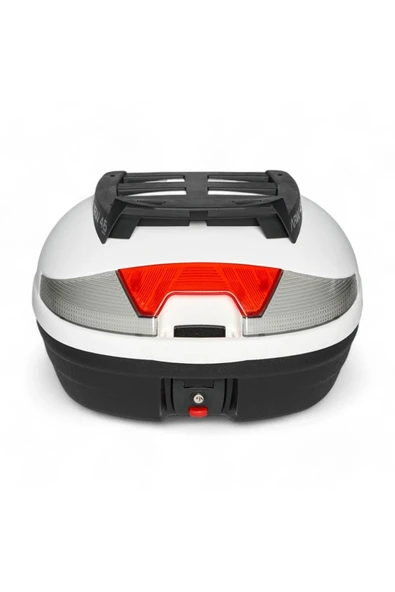 CV 46 Kargo Motosiklet Çantası Beyaz