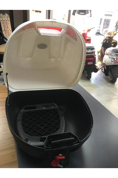 ARWİC MOTOSİKLET ARKA ÇANTA 32 LT (BEYAZ) - 4