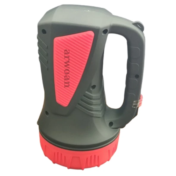 Şarjlı LED Projektör El Feneri | 50 Saat Kısa Kademe - 15 Saat Uzun Kademe | Kamp, Balıkçılık, Acil Durum - 5