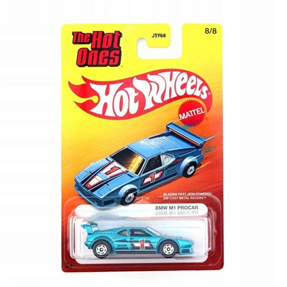 Hot Wheels The Hot One Arabalar Bmw M1 Procar JBY68 JBY76 - Resim 1