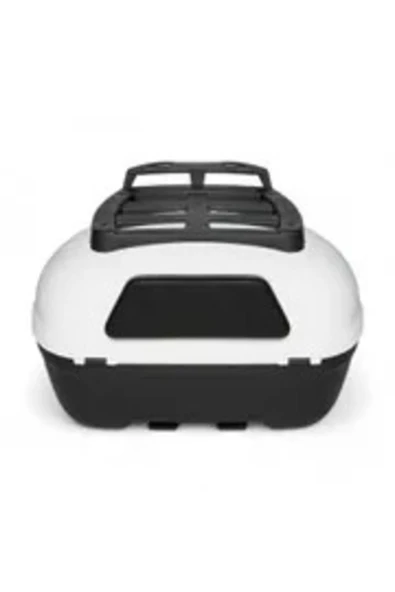 CV 46 Kargo Motosiklet Çantası Beyaz - 3