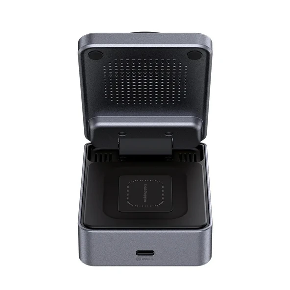 Mcdodo CH-5192 15W MagQ Qi2 3in1 Katlanabilir Kablosuz Şarj Standı - Resim 2