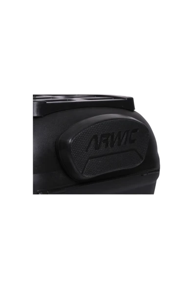 Motosiklet Çantası Arka Motosiklet Bagajı Kargo Taşıma Aparatlı Sırt Dayamalı CV46 Siyah - 6