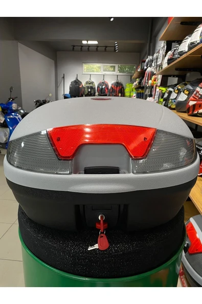 Motosiklet Arka Çanta 46 Lt Nardo Gri
