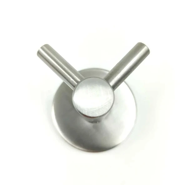 Dekor Banyo 3'lü Set Krom F 500 Set Havluluk Kağıtlık İkili Askı - 4