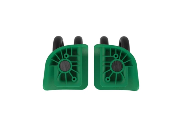 Keo-Plus PP Valiz Tekerleği Sağ ve Sol Yeşil Renk - Resim 2