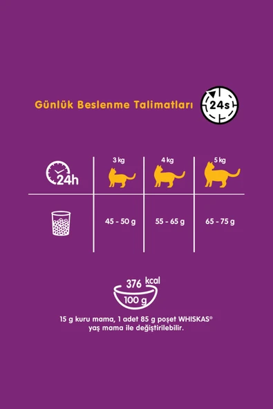 Ton Balıklı Kuru Kedi Maması 300 G - Resim 5