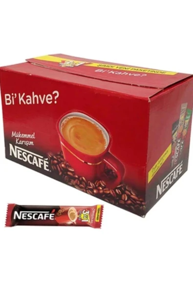 Nescafé 3'ü 1 Arada Original 96x17.5 gr Çoklu Paket 1 Paket ürün görseli