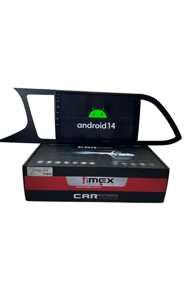 Seat Leon 2013-2018 FİMEX 4-64 (FANLI) DSPLİ PRO OEM MULTİMEDİA - 2
