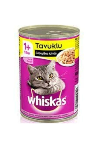 Sos Içinde Tavuklu Yetişkin Kedi Konservesi 400gr - Resim 2