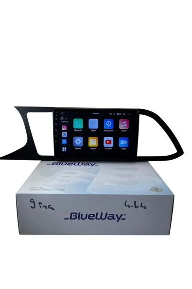 Seat Leon 2013-2018 BLUEWAY 4-64 PROFESYONEL OEM MULTİMEDİA ürün görseli 1