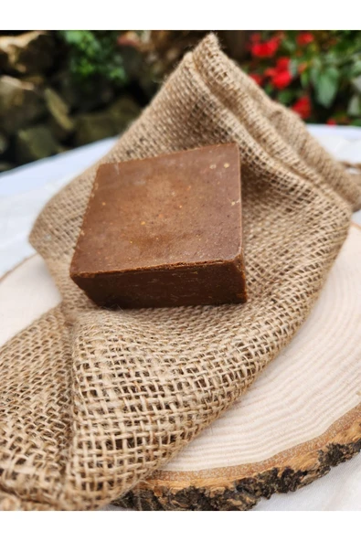 Kükürt Katran Sabunu El Yapımı %100 Organik Doğal Sabun 125 Gram - Resim 3